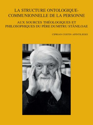 cover image of La structure ontologique-communionnelle de la personne